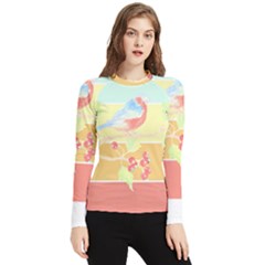 Bird Lover T- Shirtbird T- Shirt (30) Women s Long Sleeve Rash Guard by maxcute