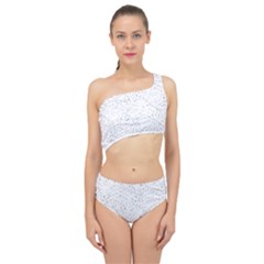 Black And White Pattern T- Shirt Black And White Pattern 14 Spliced Up Two Piece Swimsuit by maxcute