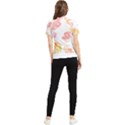 Botanical T- Shirt Botanical Magnificent Trumpet T- Shirt Women s Short Sleeve Rash Guard View2