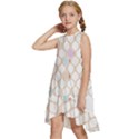 Diamond T- Shirt Colorful Diamond Roster T- Shirt Kids  Frill Swing Dress View2