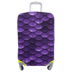 Purple Scales! Luggage Cover (medium) by fructosebat