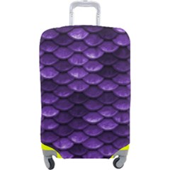 Purple Scales! Luggage Cover (large) by fructosebat