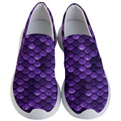 Purple Scales! Women s Lightweight Slip Ons by fructosebat