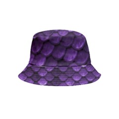 Purple Scales! Bucket Hat (kids) by fructosebat