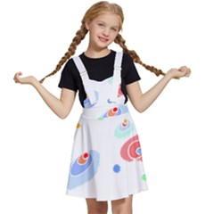 Flowers Art T- Shirtflowers T- Shirt (3) Kids  Apron Dress by maxcute