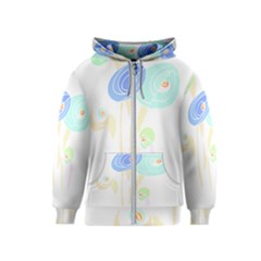 Flowers T- Shirtflowers T- Shirt (2) Kids  Zipper Hoodie by maxcute