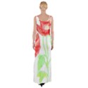 Flowers T- Shirtflowers T- Shirt Thigh Split Maxi Dress View2