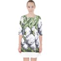 Gin T- Shirt Gin Juniper Berry Plant Photo T- Shirt Quarter Sleeve Pocket Dress View1