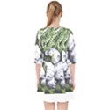 Gin T- Shirt Gin Juniper Berry Plant Photo T- Shirt Quarter Sleeve Pocket Dress View2