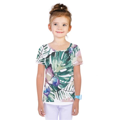 Hawaii T- Shirt Hawaii Flora T- Shirt Kids  One Piece Tee by maxcute