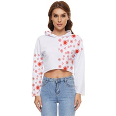 Heart Design T- Shirtheart T- Shirt Women s Lightweight Cropped Hoodie by maxcute
