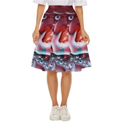 Abstract Art Texture Bubbles Classic Short Skirt by Ravend