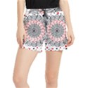 Mandala T- Shirt Sprinkled Mandala T- Shirt Women s Runner Shorts View1