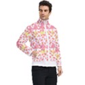 Nature Pattern T- Shirt Minimalist Leaf Line Art Illustration As A Seamless Surface Pattern Design T Men s Bomber Jacket View2