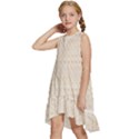 Pattern T- Shirt Circular Ring Patterns T- Shirt Kids  Frill Swing Dress View2