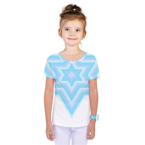 Pop Art T- Shirt Retro Star T- Shirt Kids  One Piece Tee by maxcute