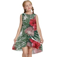 Tropical T- Shirt Tropical Handsome Flourishing T- Shirt Kids  Frill Swing Dress by maxcute