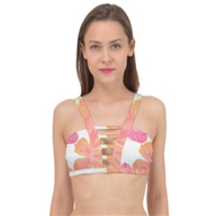 Tropical T- Shirt Tropical Pattern Floridense T- Shirt Cage Up Bikini Top by maxcute