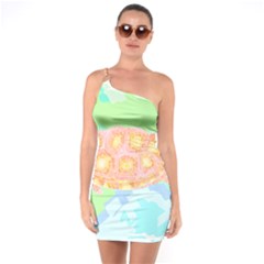 Turtle Lover T- Shirtturtle T- Shirt One Soulder Bodycon Dress by maxcute