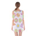 Umbrella T- Shirt Summer Vacation  Umbrella Pattern (funny) T- Shirt Shoulder Cutout One Piece Dress View2