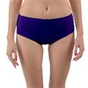 Lavender Twilight Reversible Mid-Waist Bikini Bottoms View1