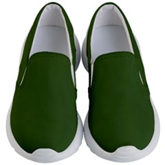 Forest Obsidian Kids Lightweight Slip Ons by HWDesign