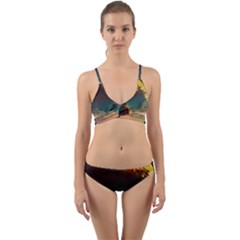 Leadership Alien Soldier Warrior Fantasy Wrap Around Bikini Set by Ravend