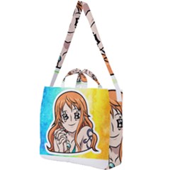 Nami Lovers Money Square Shoulder Tote Bag by designmarketalsprey31