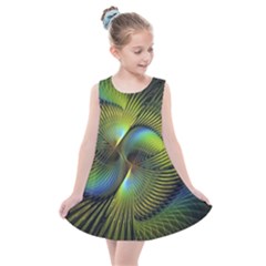 Digitalart  Waves Kids  Summer Dress by Sparkle