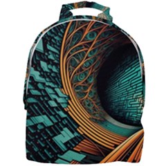 Big Data Abstract Abstract Background Backgrounds Mini Full Print Backpack by Pakemis