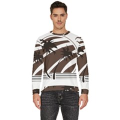 Palm Tree Design-01 (1) Men s Fleece Sweatshirt by thenyshirt