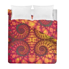 Abstract Art Pattern Fractal Design Duvet Cover Double Side (full/ Double Size) by Ravend