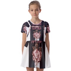 1679055305371 Jpeg 1679065992300 Kids  Short Sleeve Pinafore Style Dress by BRAHIMSHOPPING2023