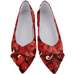 Bohemian Flower Drop Women s Bow Heels by HWDesign