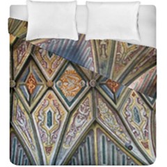 Church Ceiling Mural Architecture Duvet Cover Double Side (king Size) by Ravend