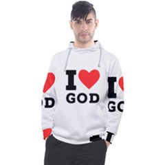 I Love God Men s Pullover Hoodie by ilovewhateva