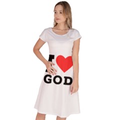 I Love God Classic Short Sleeve Dress by ilovewhateva