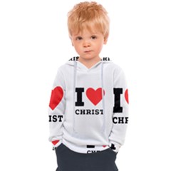 I Love Christ Kids  Overhead Hoodie by ilovewhateva