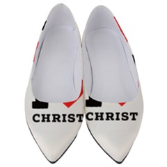 I Love Christ Women s Low Heels by ilovewhateva