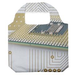 Technics Design Element Set Pattern Graphic Symbol Premium Foldable Grocery Recycle Bag by danenraven