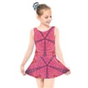 Art Pattern Design Wallpaper Kids  Skater Dress Swimsuit View1