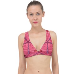 Art Pattern Design Wallpaper Classic Banded Bikini Top by Uceng