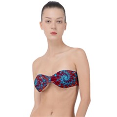 Fractal Pattern Background Classic Bandeau Bikini Top  by Uceng