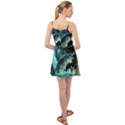 Sculpture Dinosaur Shark Frozen Winter Fantasy Summer Time Chiffon Dress View2