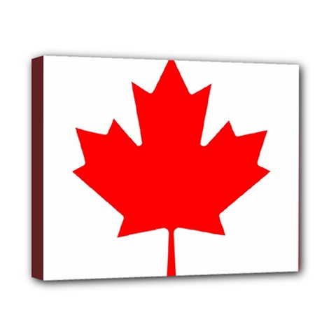 Canada Flag Canadian Flag View Canvas 10  X 8  (stretched) by Ravend