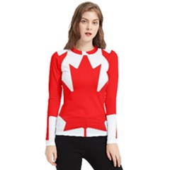 Canada Flag Canadian Flag View Women s Long Sleeve Rash Guard by Ravend