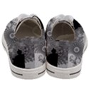 Apple Males Almond Bread Abstract Mathematics Women s Low Top Canvas Sneakers View4