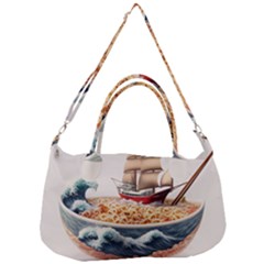 Ai Generated Noodles Pirate Chinese Food Food Removal Strap Handbag by danenraven