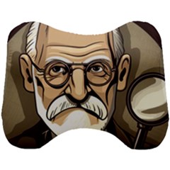 Ai Generated Psychotherapist Psychology Therapy Head Support Cushion by danenraven