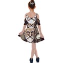 Ai Generated Psychotherapist Psychology Therapy Kids  Shoulder Cutout Chiffon Dress View2